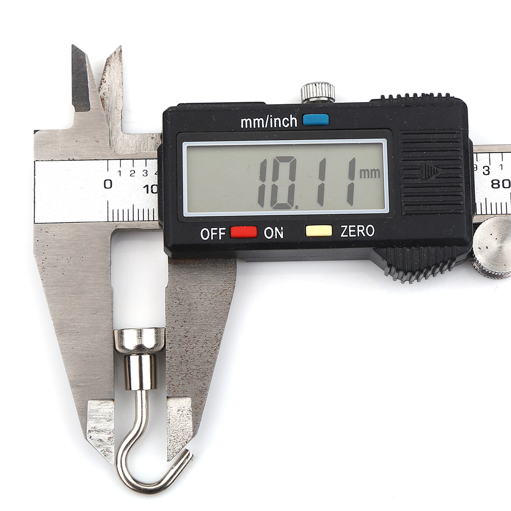 10er-set Robuste Hängehaken, Starke Magnethaken, 10 Mm, Für Die Organisation Im Innenbereich