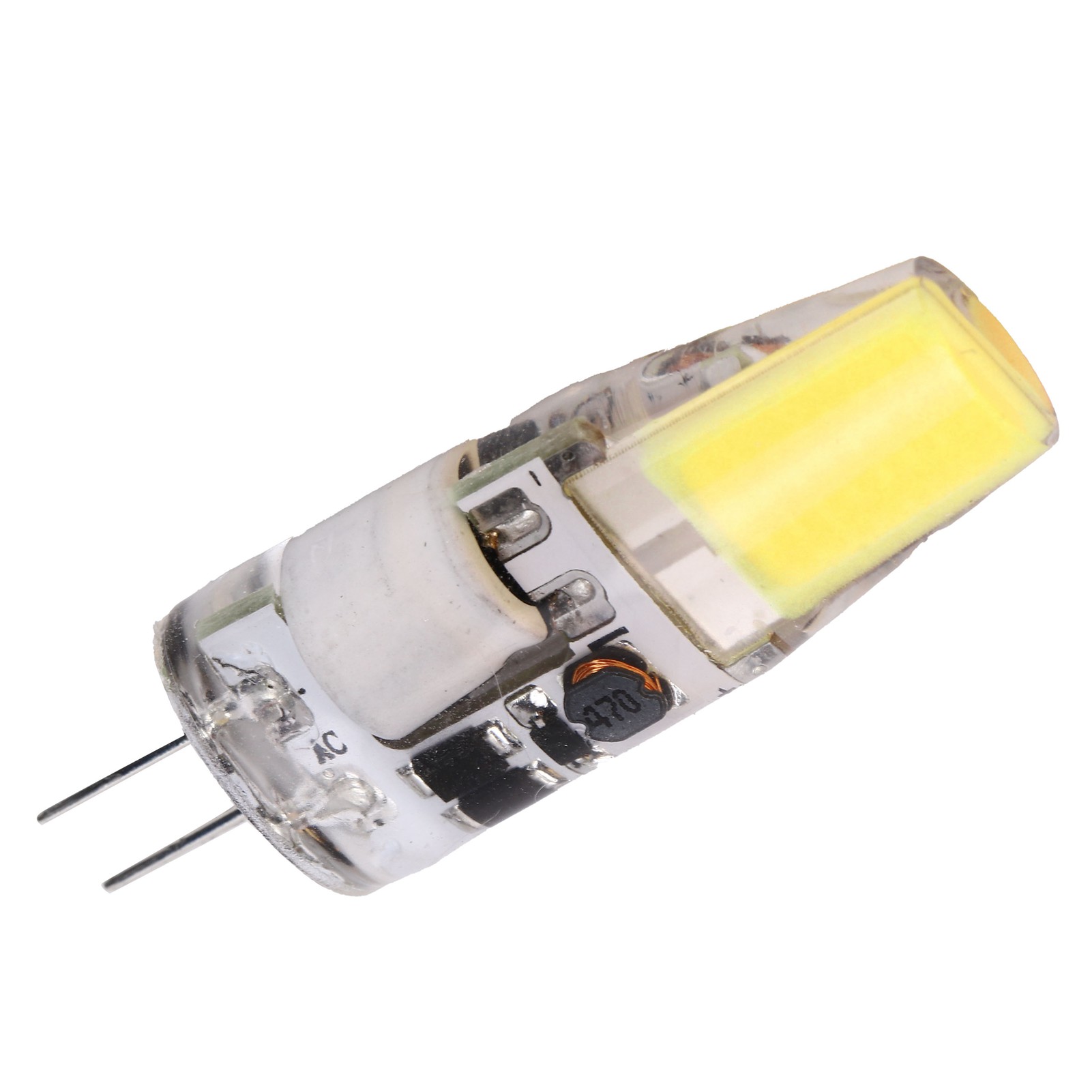 G4 Led Cob-lampe, 5 W, 600 Lm, Silikon, Für Kronleuchter Und Deckenleuchten, Ac/dc 12 V, 4,2 X 1,3 Cm, Kaltweiß (6000–6500 K)