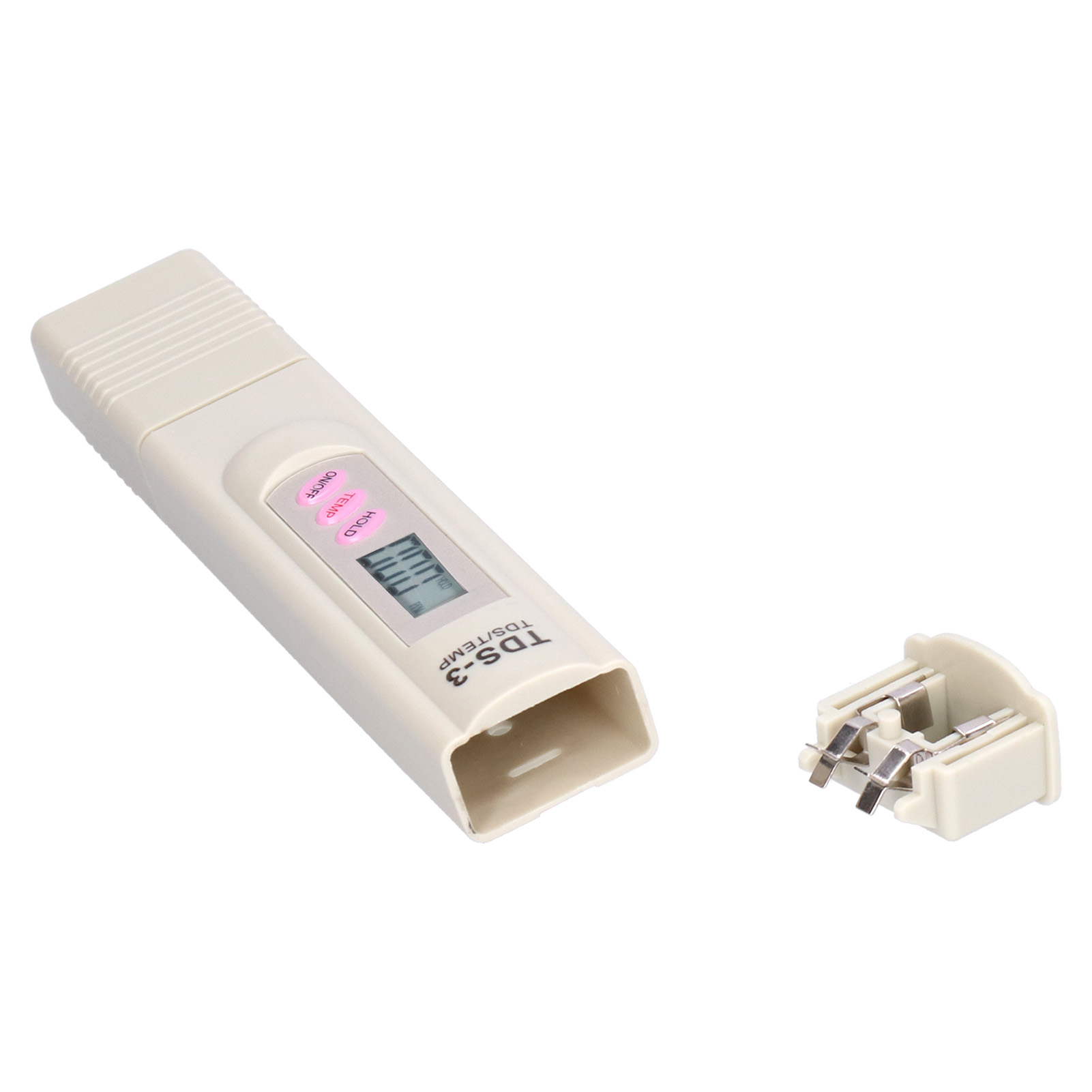 Tds-messgerät, Digitales Wassermessgerät, Tragbarer Wasserqualitätsprüfstift 0‐9990 Ppm