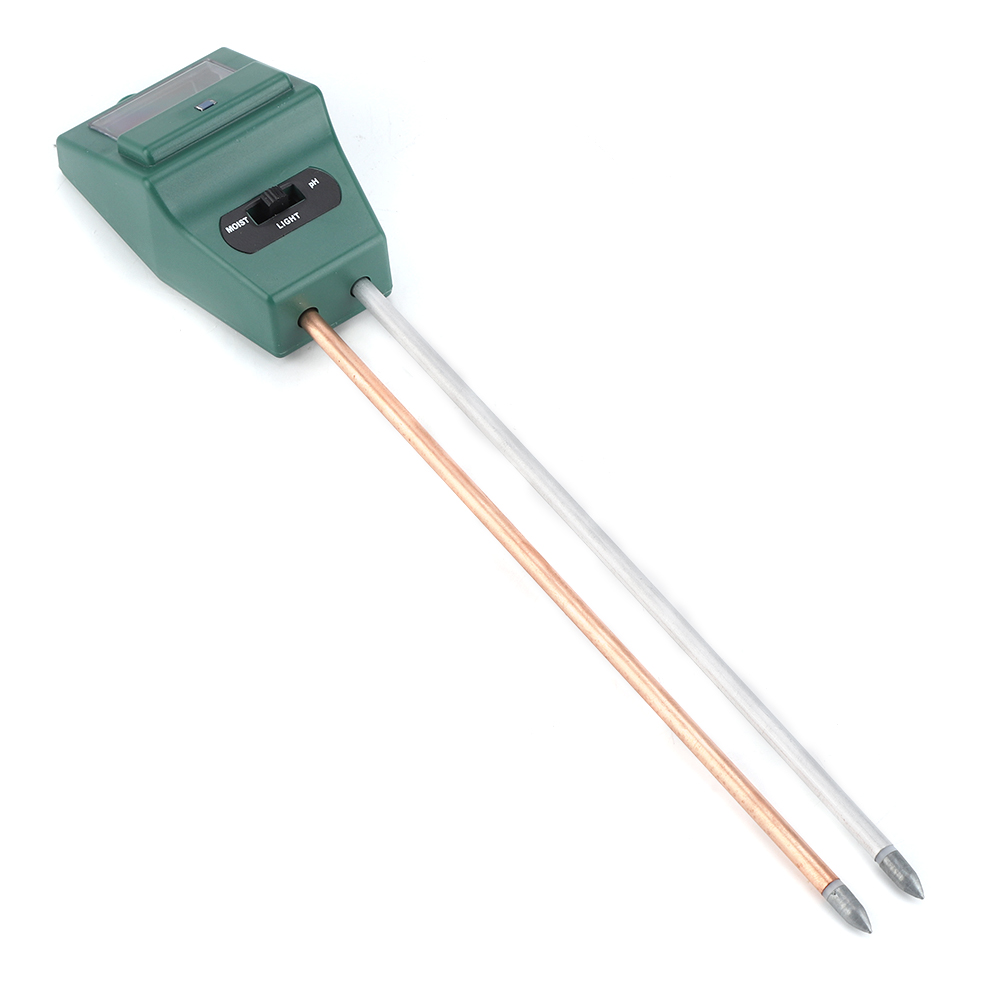 3-in-1-ph-tester, Bodenfeuchtigkeitsmesser, Lichtmessgerät Mit Sonnenlichtsensor Für Gartenpflanzen Und Blumen