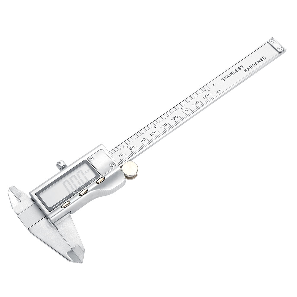 Hochpräzises Digitales Messschieber-mikrometer Aus Metall Mit Lcd-anzeige (0–150 Mm)