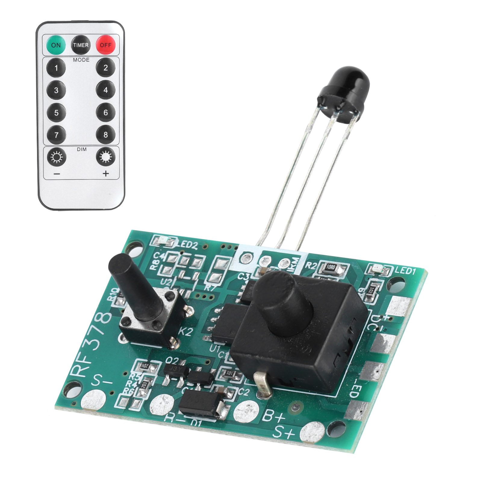 3,7-v-solar-lichterketten-controller-modul Mit Fernbedienung Für Solar-lichterketten