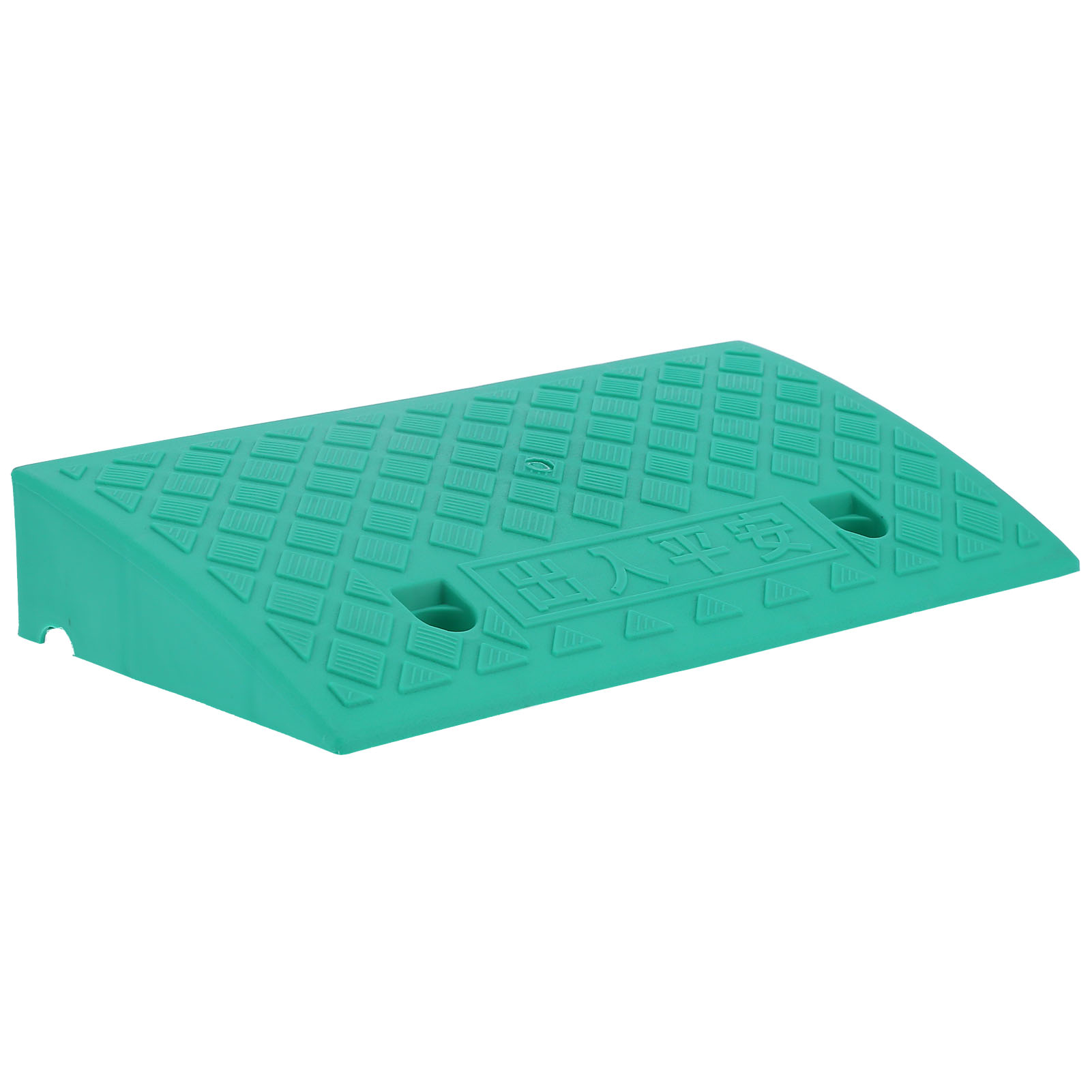 9 Cm Dicke, Tragbare Bordsteinrampe Aus Kunststoff Für Einfahrten, Autozubehör, Grün