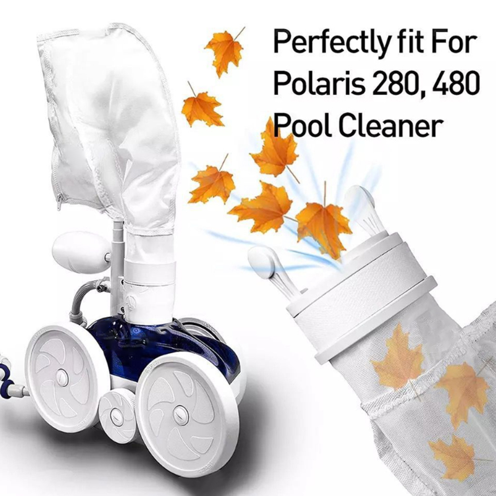 2er-set Filterbeutel Für Polaris 280/480, Reißverschluss-filterbeutel Für Poolreiniger, Poolreinigungsgeräte
