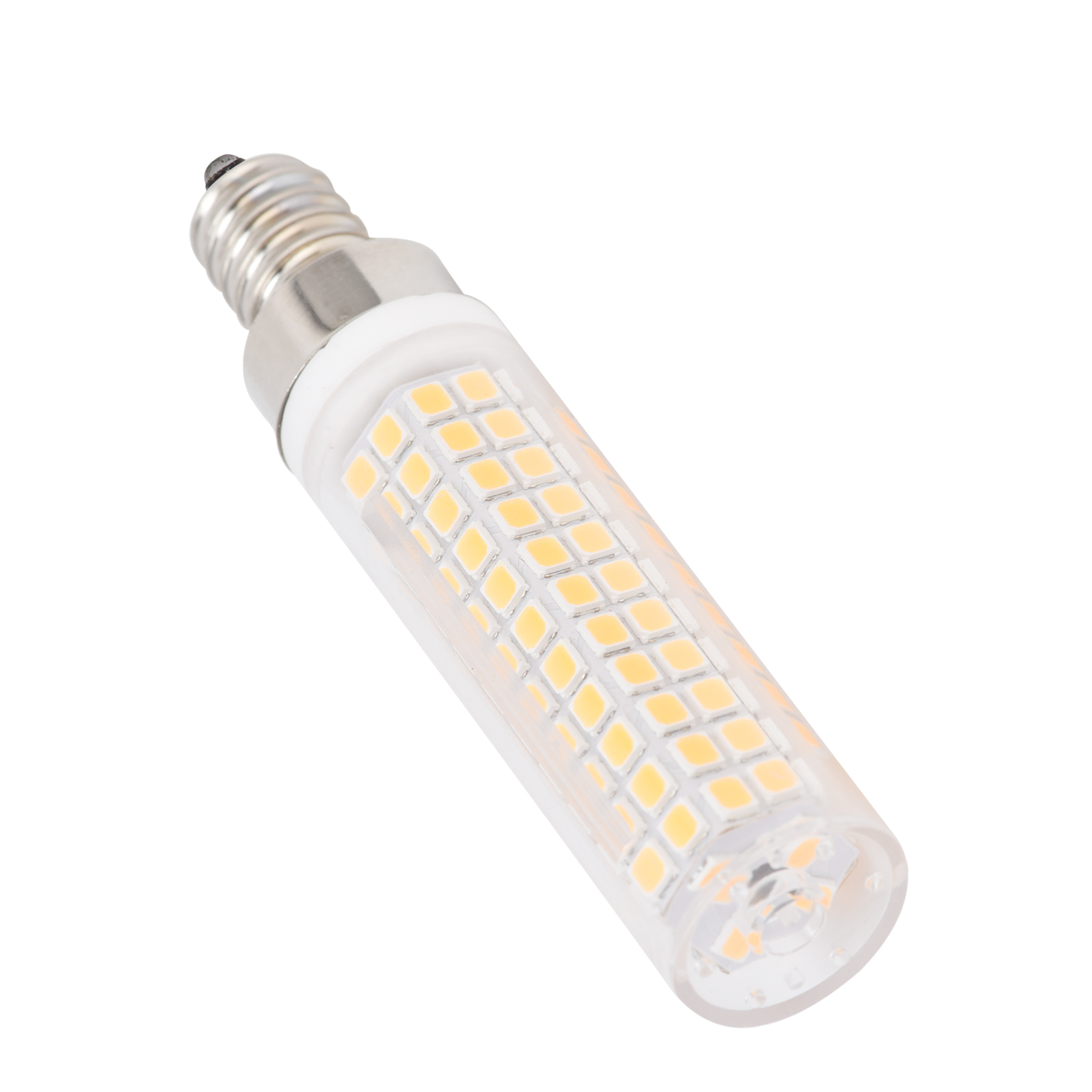 E12 Led-maiskolbenlampe, 1200 Lm, 136 Leds, Dimmbar, Für Kronleuchter, Deckenleuchten Und Wandlampen, 110 V, Warmweiß