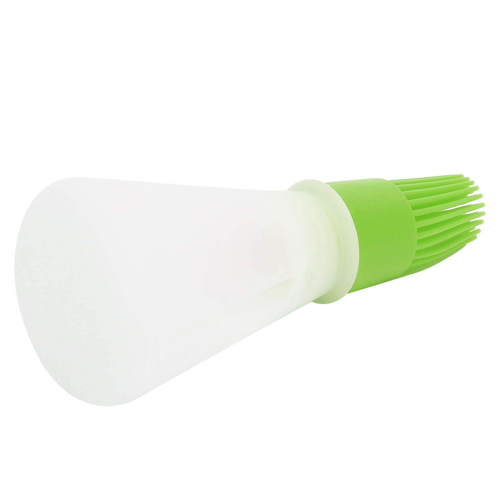 Silikon-ölpinsel Mit Ölflasche, Hitzebeständiger Pinsel, Ölkontrollpinsel Für Die Küche (grün)