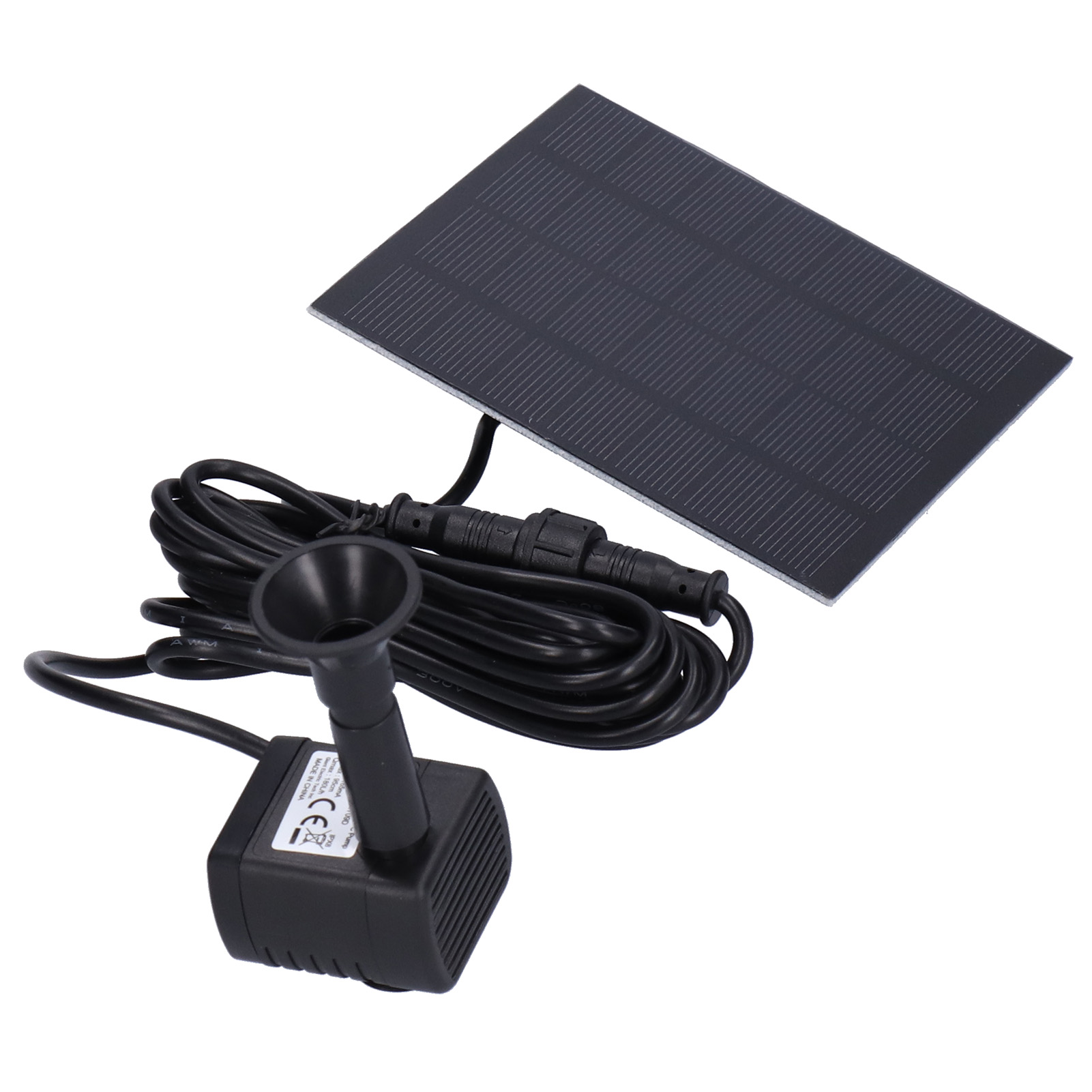 Bürstenlose Dc-solar-springbrunnenpumpe 180l Für Schwimmenden Wasserfall, Teich, Garten, Teich Und Pool
