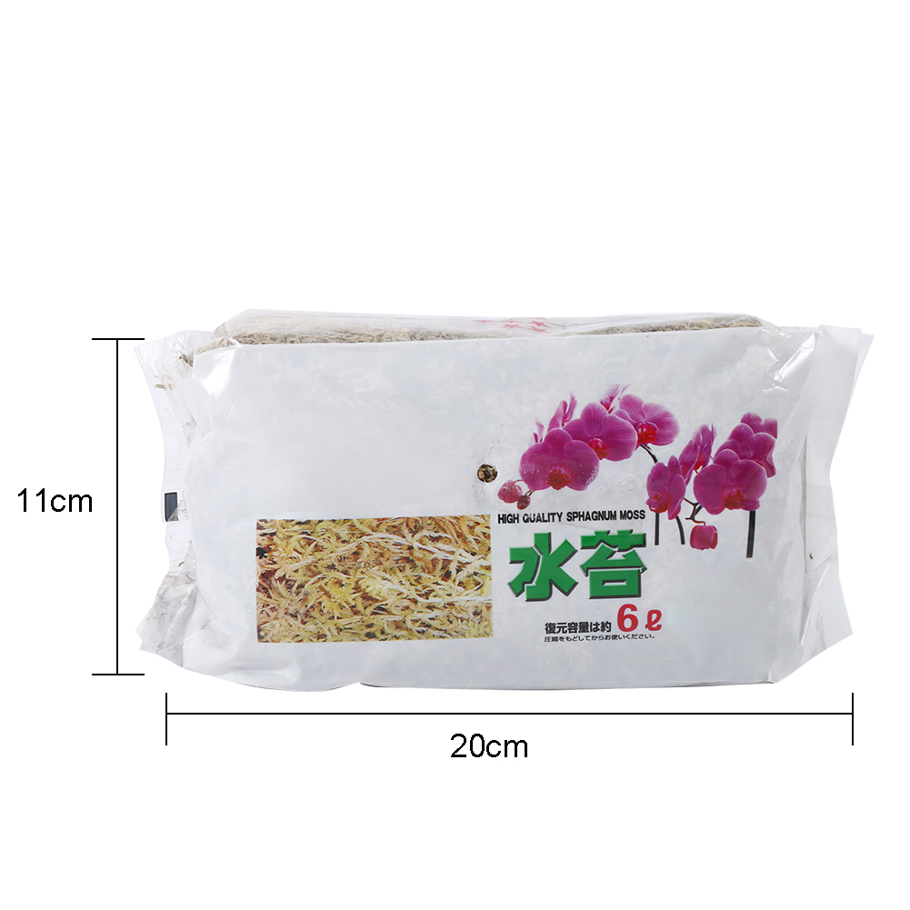 6 Liter Garten-sphagnummoos-feuchtigkeitsdünger, Organischer Dünger Für Phalaenopsis-orchideen