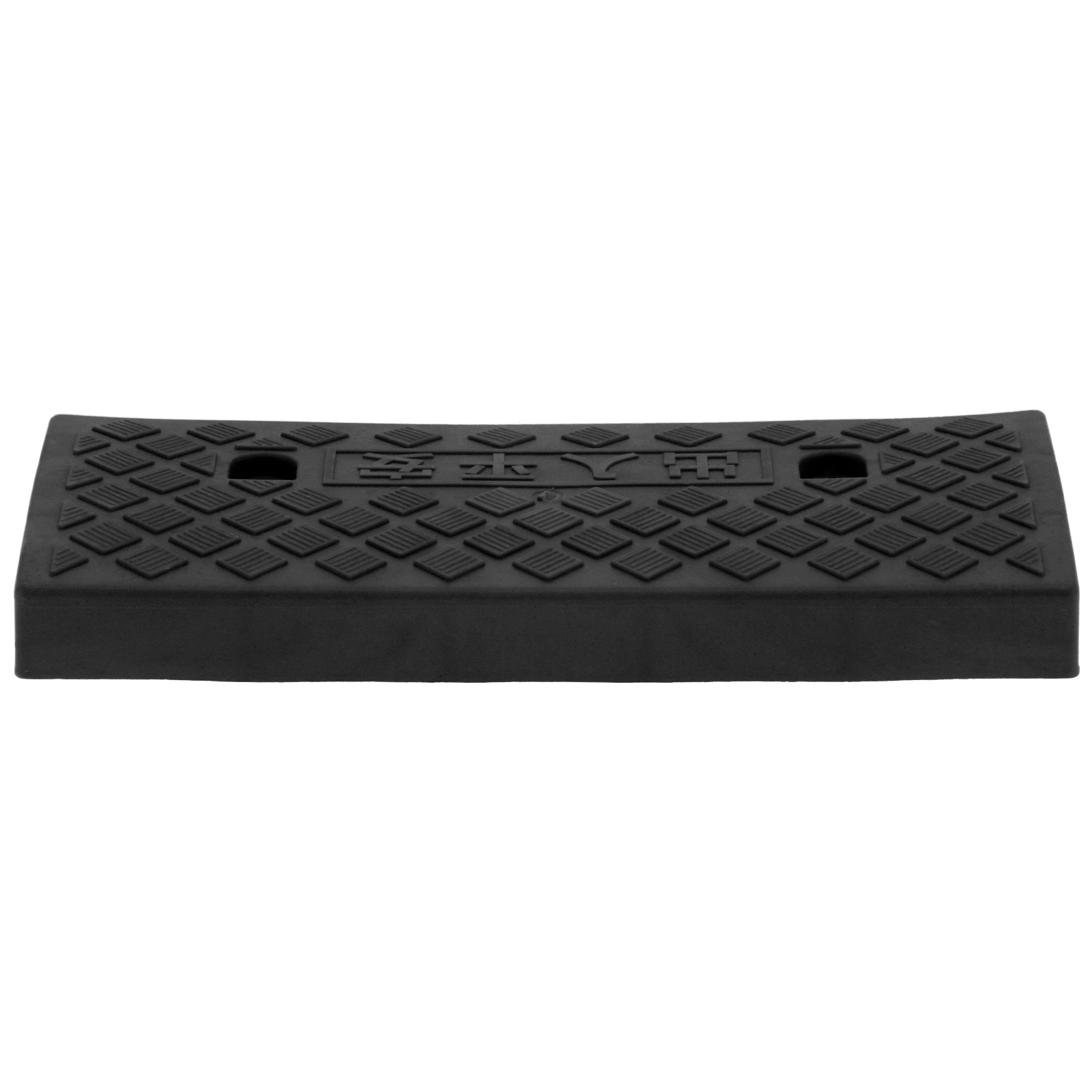 5 Cm Dicke, Tragbare Bordsteinrampe Aus Kunststoff Für Autoauffahrten Und Laderampen, Schwarz