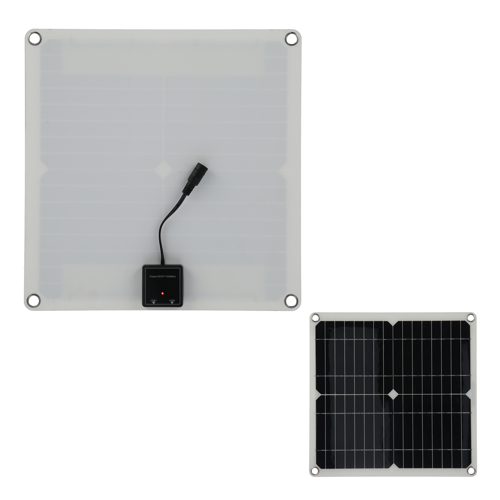 15w 18v Solarpanel-ladegerät Für Den Innen- Und Außenbereich, Auto, Boote Und Zubehör