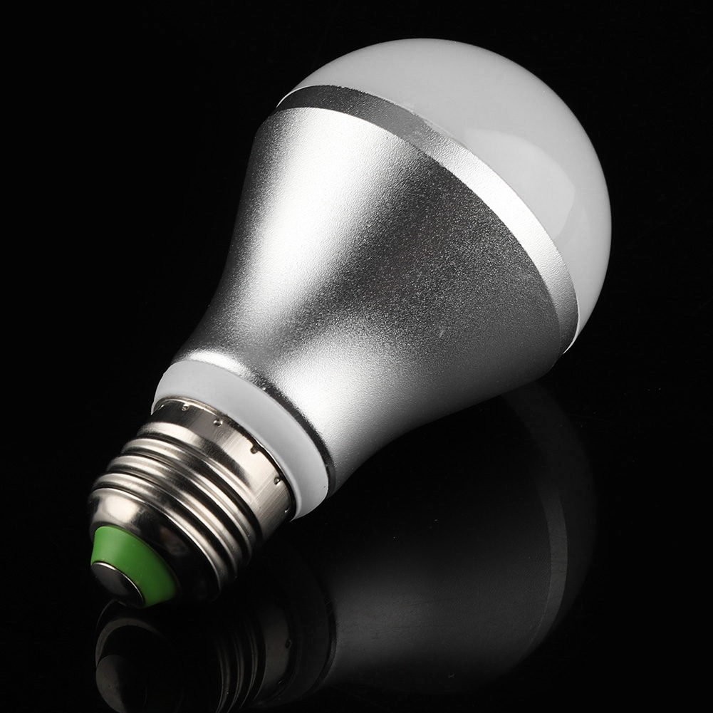 E27 5w Led-lampe Mit Automatischem Lichtsensor, 6500k, Ac85-265v
