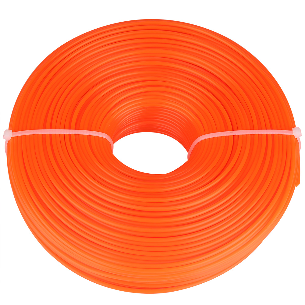 2,4 Mm Trimmerfaden Aus Nylon, Rund, Für Benzin-rasentrimmer, 120 M