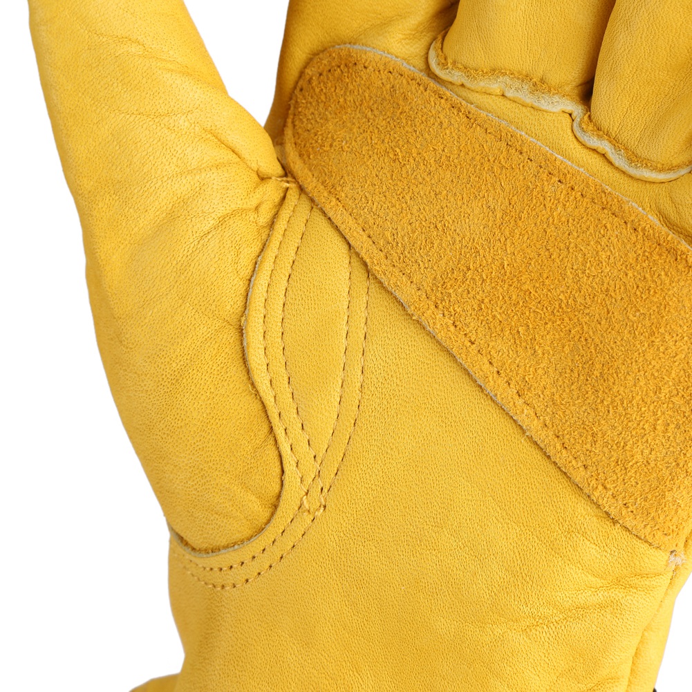 Paar Lederhandschuhe, Arbeitshandschuhe, Schutzhandschuhe, Gartenhandschuhe, Gartenarbeit, Größe L