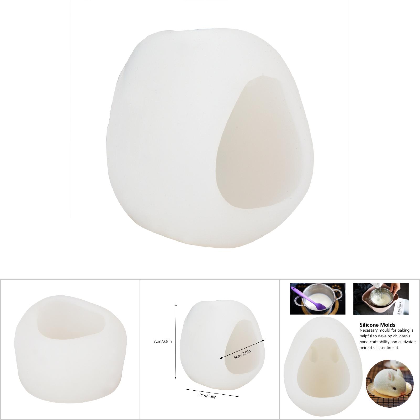 3d-hasen-seifen-silikonform, Hasen-harz-tonform, Schokoladen-bonbonform, Kleine Größe