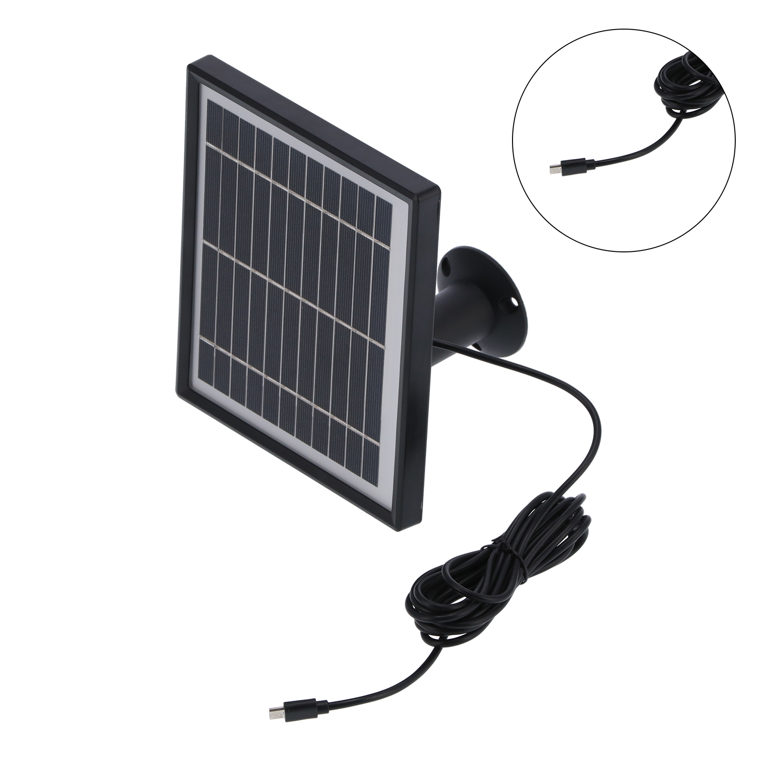 5,5 V 3,3 W Solarpanel Monokristallines Solarpanel Netzteil Für Drahtlose Sicherheitskameras