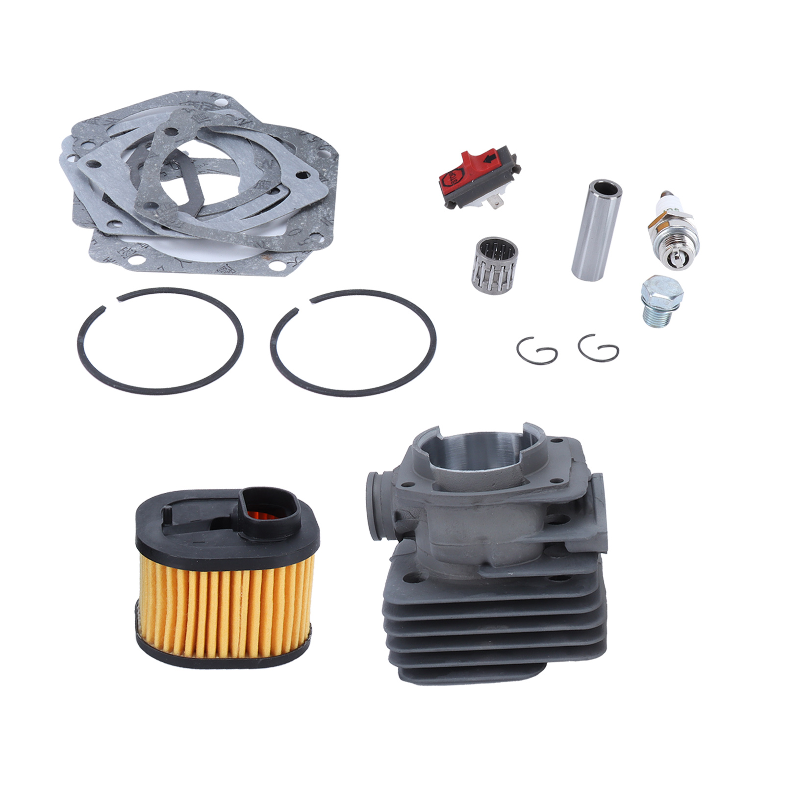 Zylinder-kolben-satz Mit Zündkerzenfilter Für Husqvarna 372 Xp 362 365 371