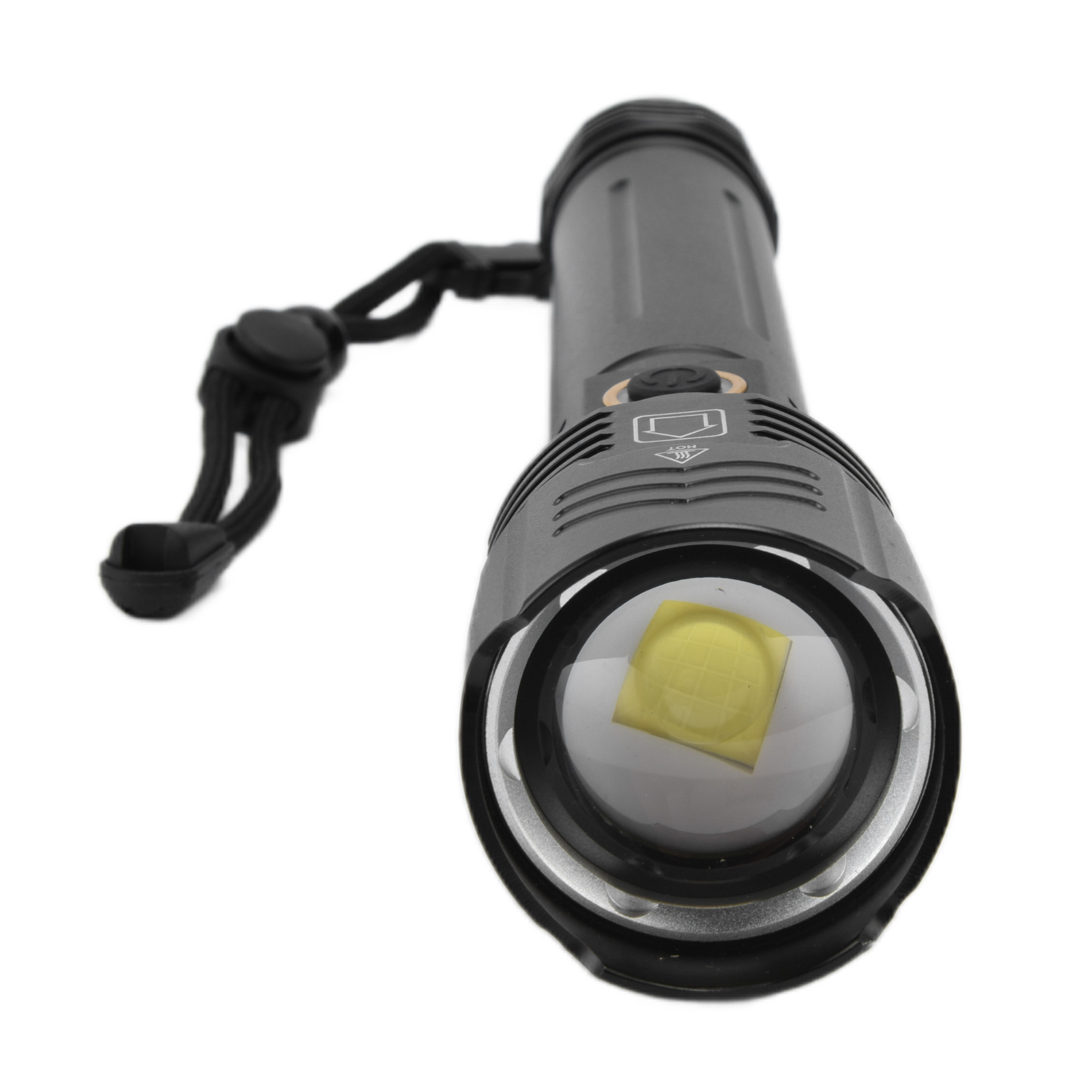P72 Led-taschenlampe, 5000 Lm, Zoomfunktion, Wasserdicht, Elektrische Taschenlampe Für Campingnotfälle, Usb-ladefunktion