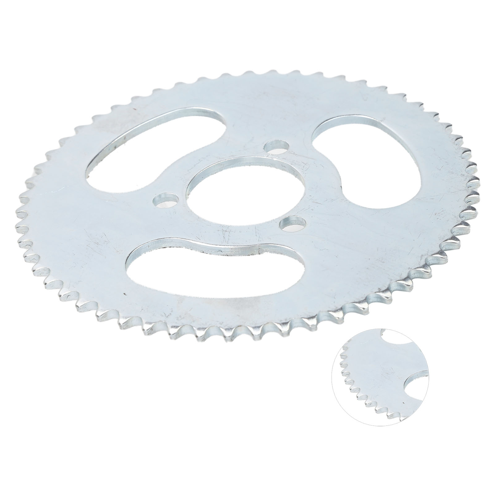55-zahn-ritzel Mit 3 Befestigungslöchern, Kompatibel Mit 47-cm³- Und 39-cm³-2-takt-pocketbikes, Benzinrollern Und Motocross-motorrädern Mit 25-zahn-kette