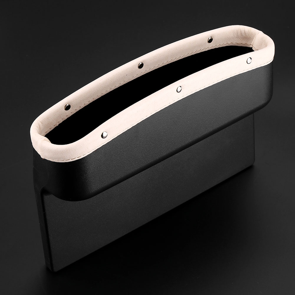 Auto-aufbewahrungsbox, Staufach Für Die Mittelkonsole, Organizer Für Handy, Karten Und Schlüssel (beige)