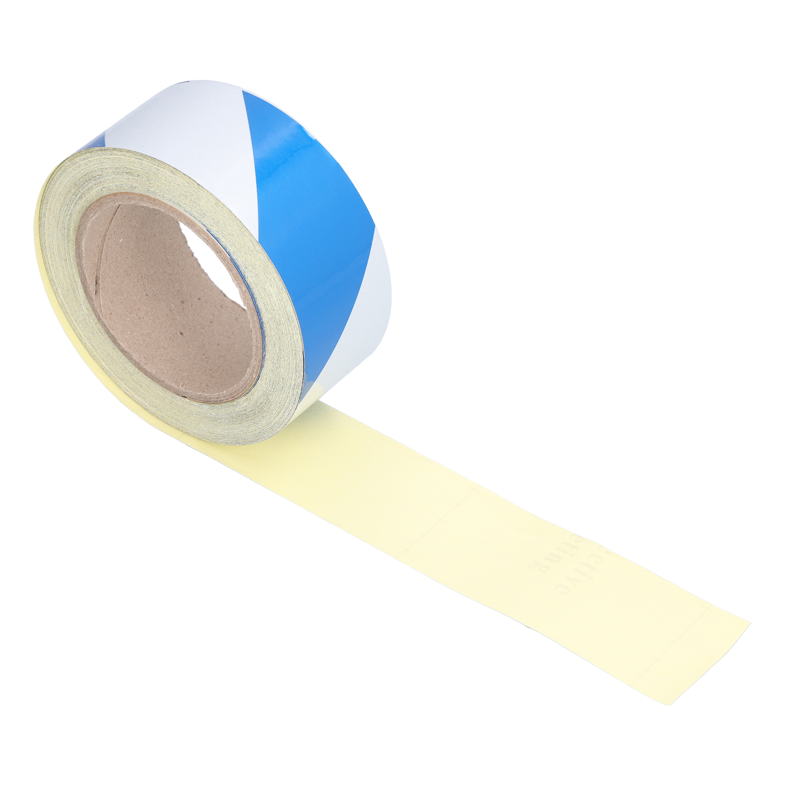 5 Cm X 30 M Reflektierendes Sicherheitswarnband, Blau-weiß Gestreift, Gefahrenmarkierungsband, Sicherheitsstreifen