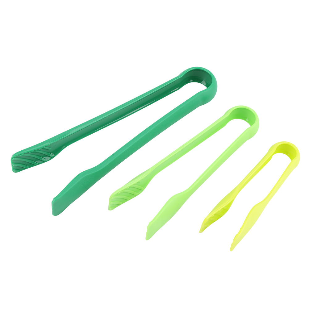 3-teiliges Set Multifunktionaler Brotzangen Aus Kunststoff Für Die Heimische Bäckerei (blau)