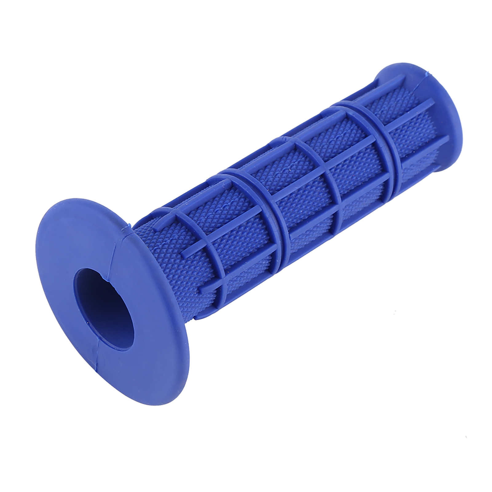 Paar Universelle Blaue Silikon-motorradgriffe Für 22/25 Mm (7/8") Lenker