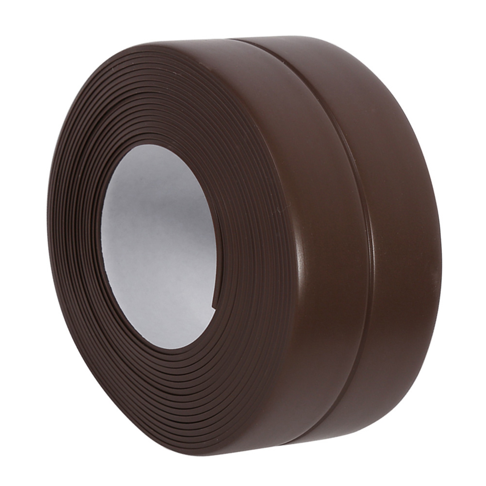 Selbstklebende Badewannen- Und Wanddichtungsleiste, Waschbeckenrandleiste, Küche (nr. 4 Braun 38 Mm X 3,2 M)