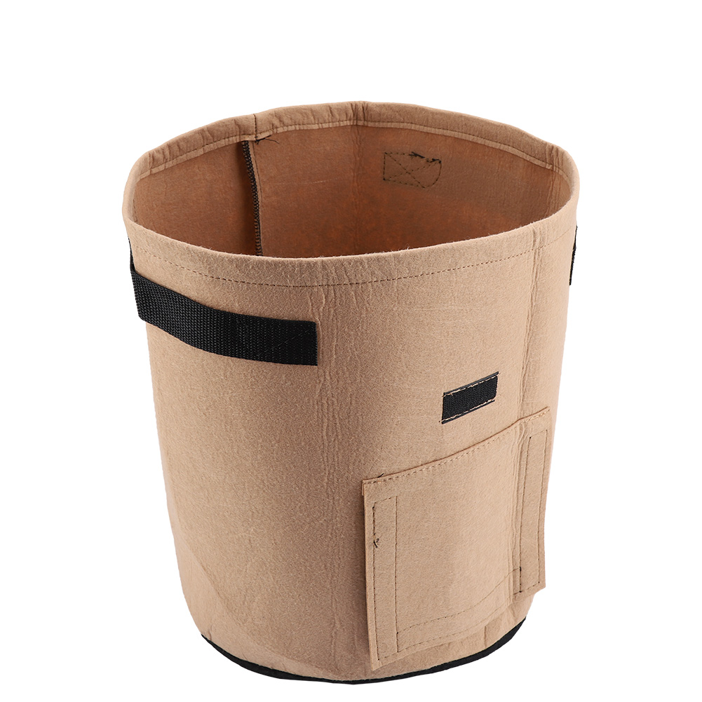 Atmungsaktiver Pflanzsack Für Kartoffeln Und Tomaten, Geeignet Für Den Garten, Gemüseanbau (braun)