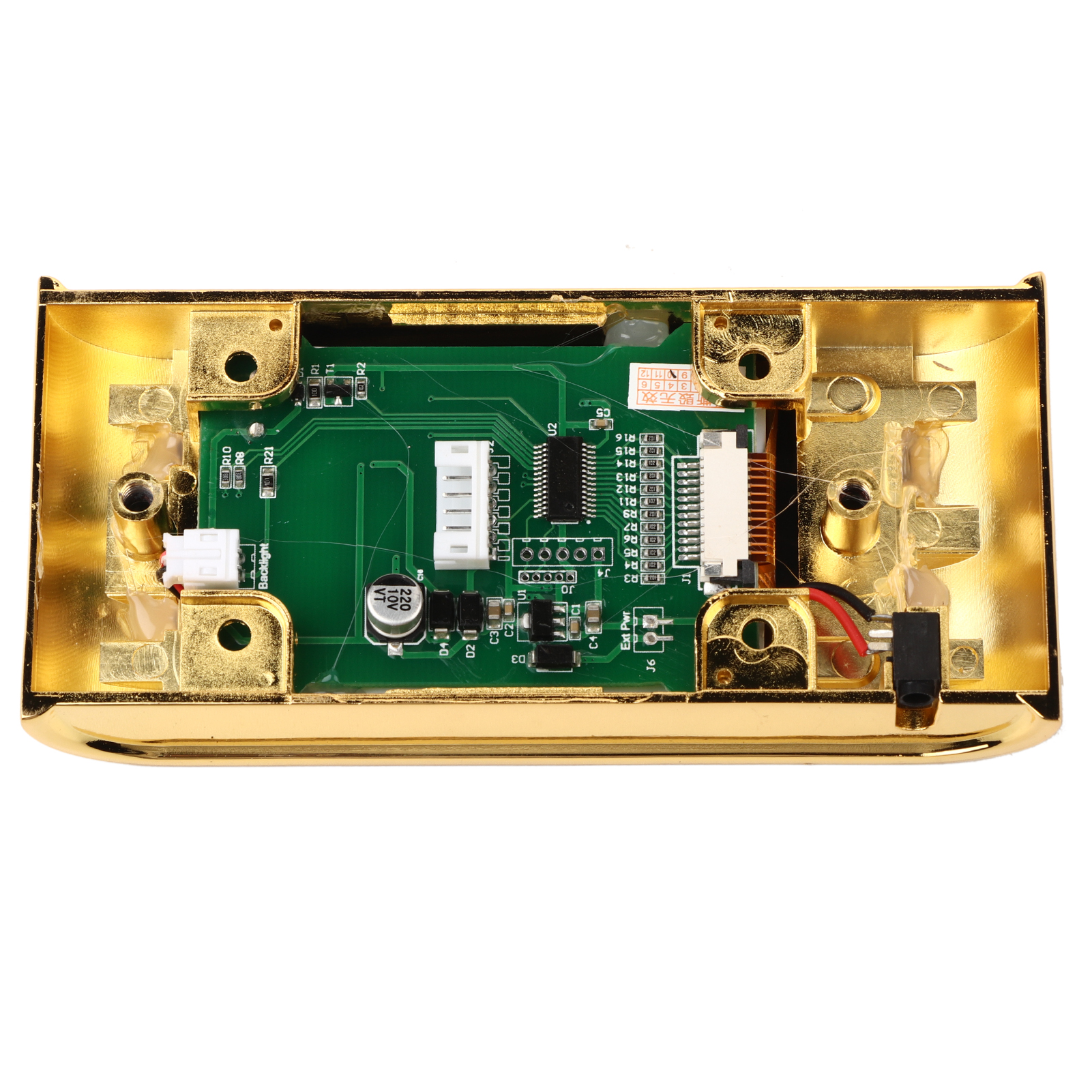 Touch-tastatur-passwortschlüssel-zugangsschloss Digitales Elektronisches Sicherheitsschrank-codeschließfach (gold)
