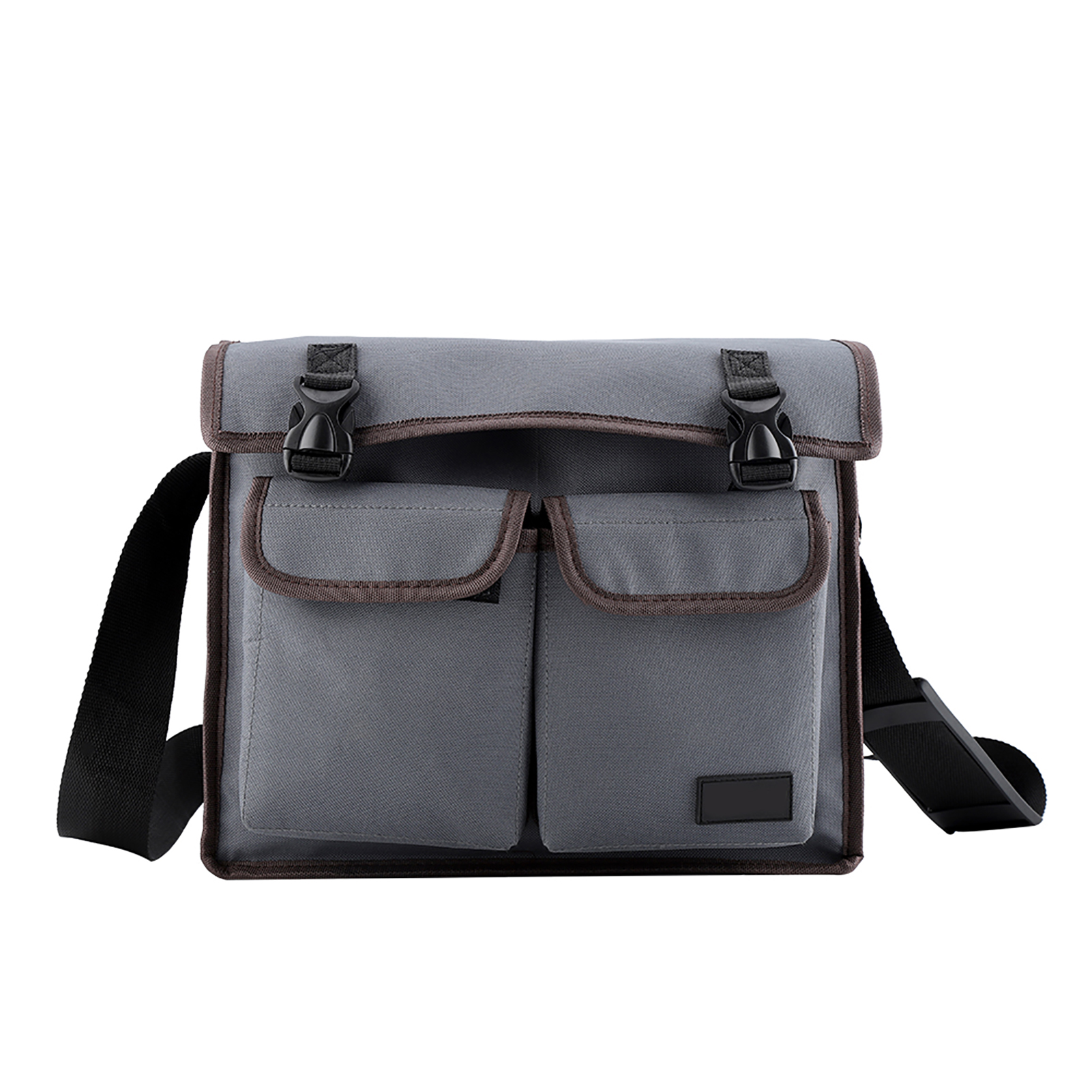 Werkzeugtasche Aus Dickem Oxford-gewebe Mit Schulterhalterung Und Organizer Für Elektriker Und Reparaturarbeiter (grau)
