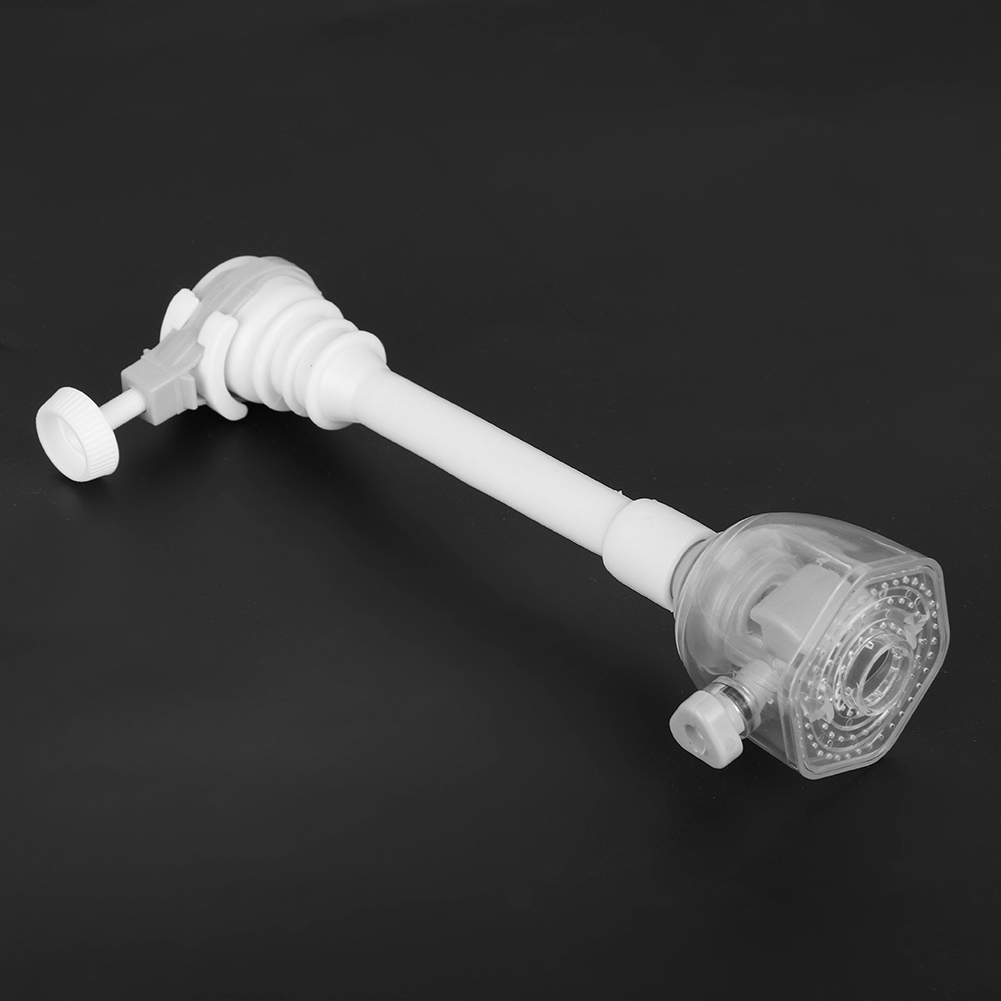 Beweglicher, Wassersparender Verlängerungshahn, Spritzwassergeschützt, Küchenarmatur Mit Sprühfunktion, Grau, 18 Cm