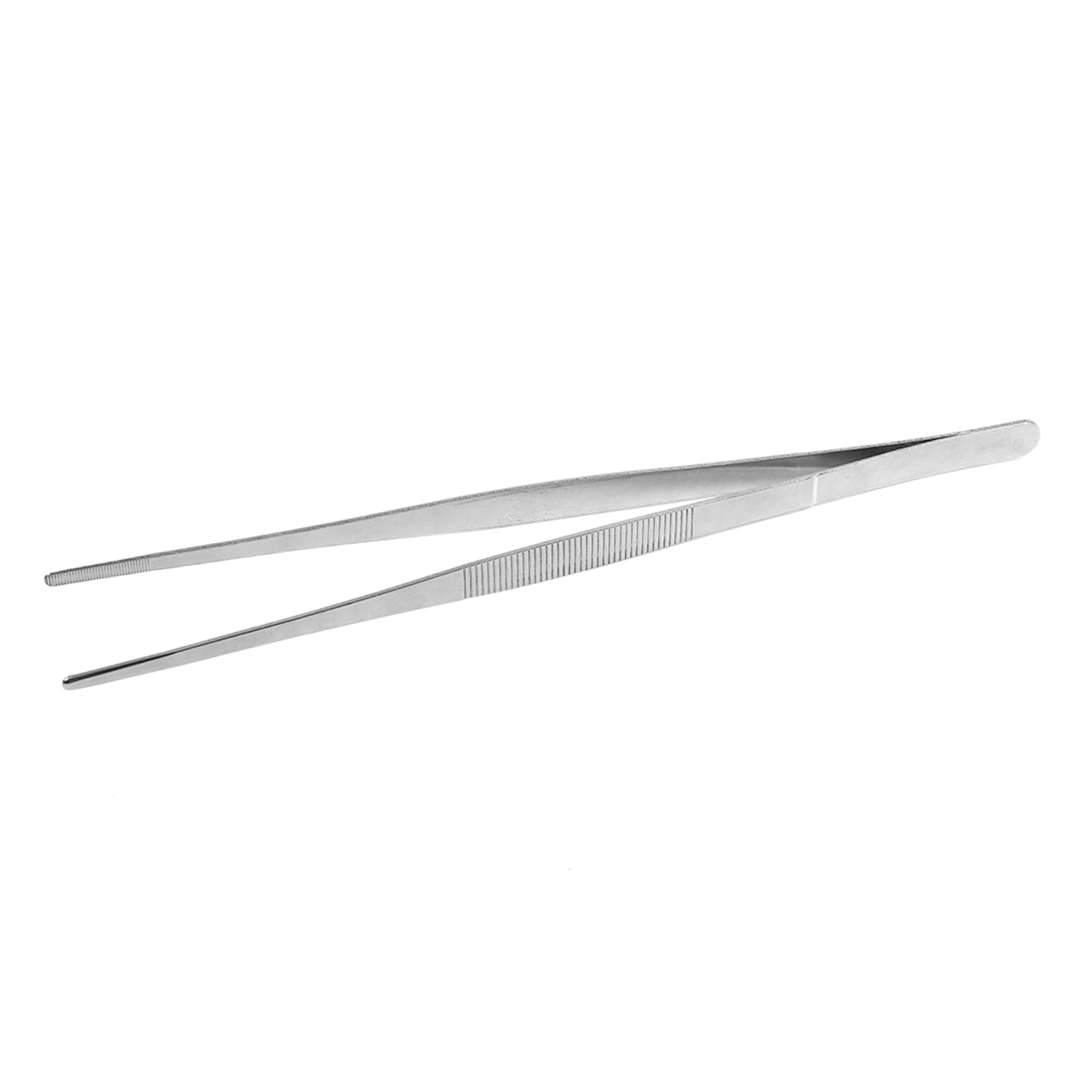 Lange, Gerade Edelstahl-lebensmittelzange, Silberfarben, 30 Cm, Für Haushalt, Medizin, Garten Und Küche