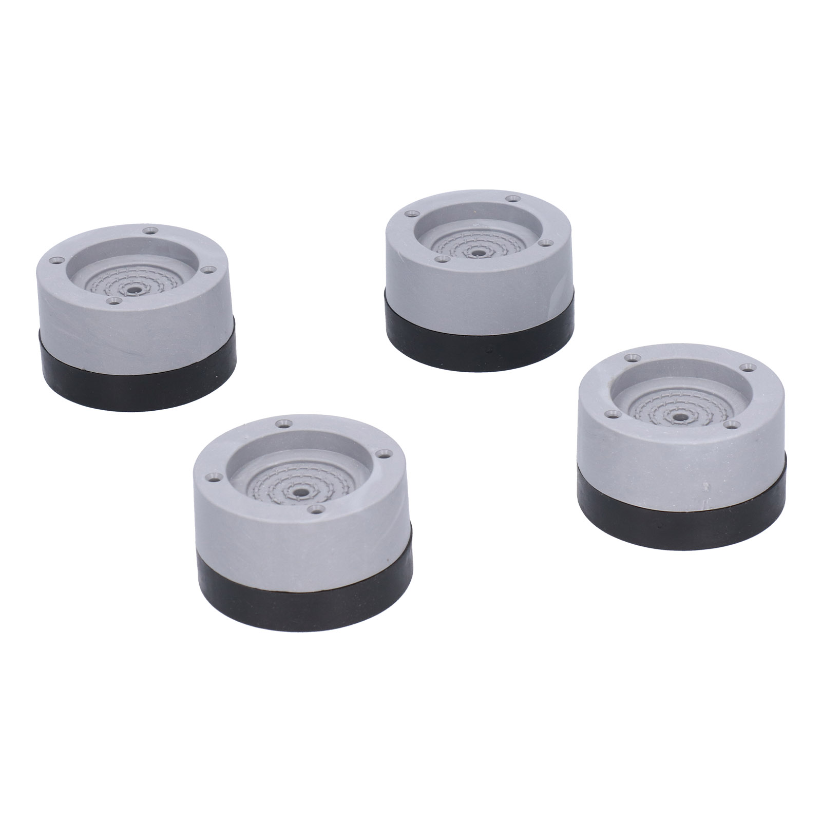 Stück Antivibrations-gummifüße, Universell Für Waschmaschinen, Reduzieren Geräusche, 4 Cm, Grau