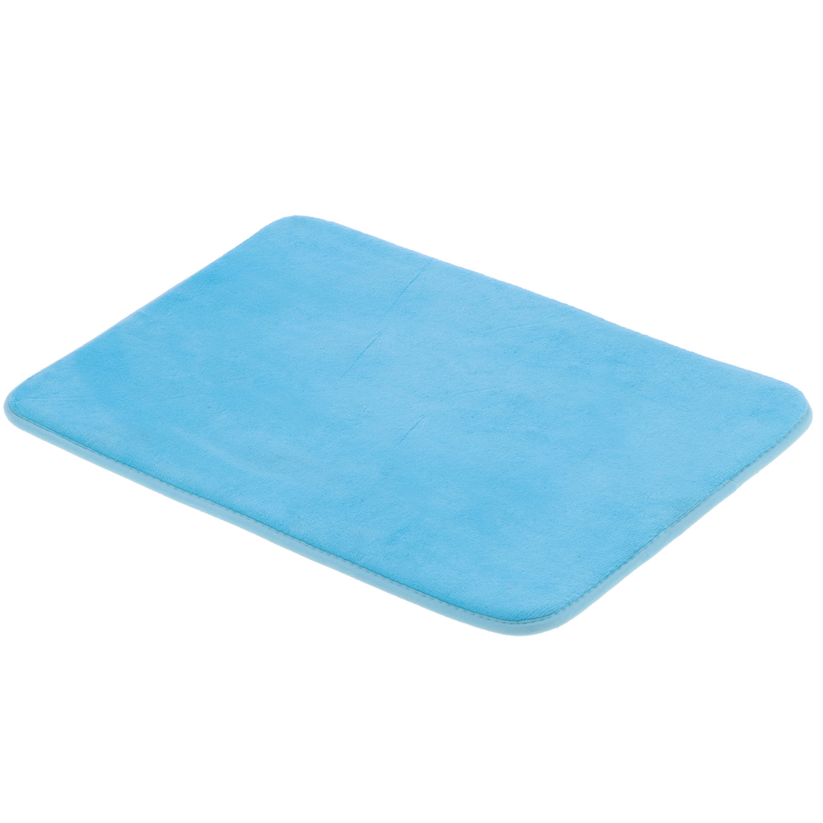 Elegante Fußmatte Im Stilvollen Design, Saugfähig, Rutschfest, Mit Langsamer Rückstellkraft, Für Den Eingangsbereich (himmelblau)