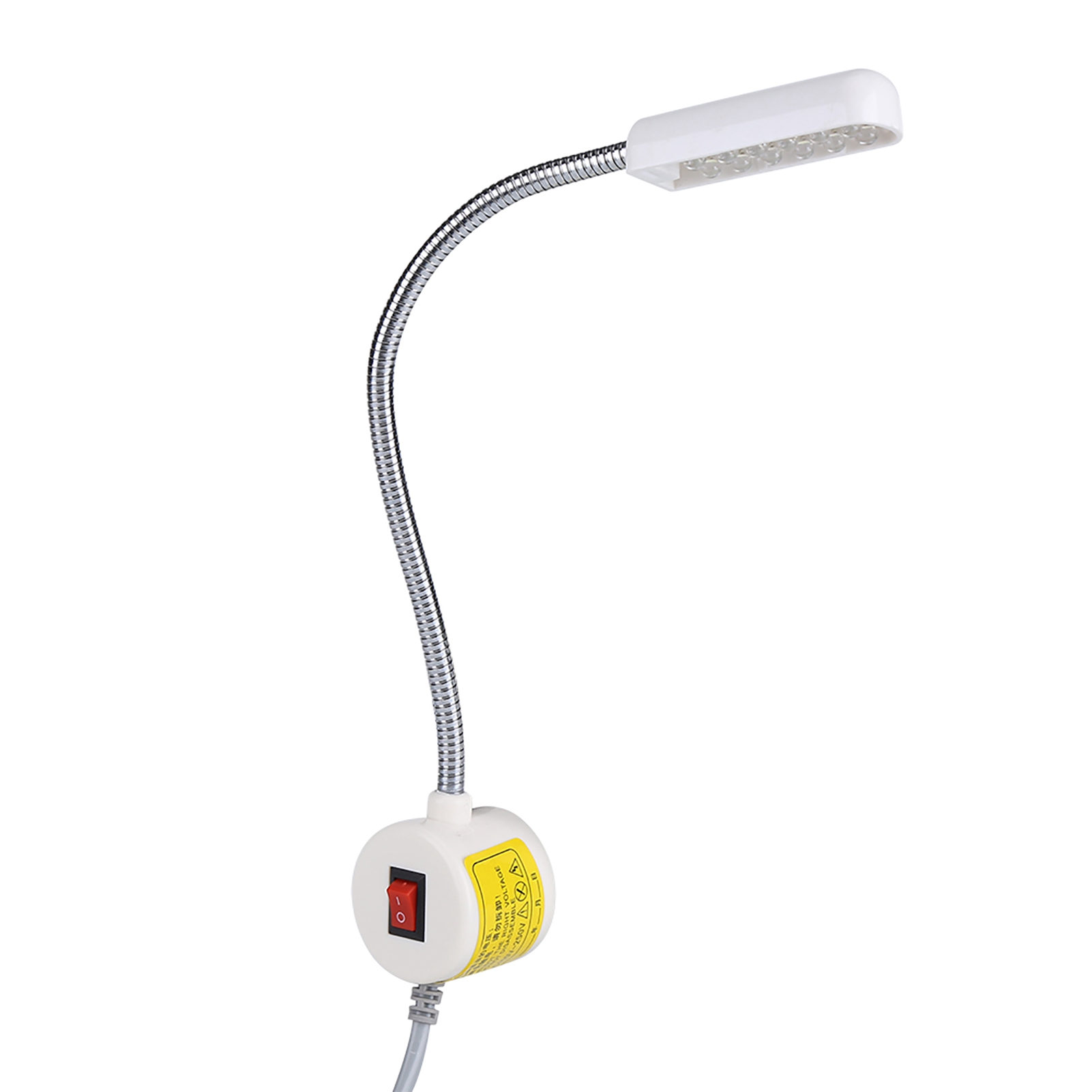 Ac110–250v 12 Led Magnetische Arbeitsleuchte Flexible Usb-lampe Für Nähmaschinen Eu-stecker