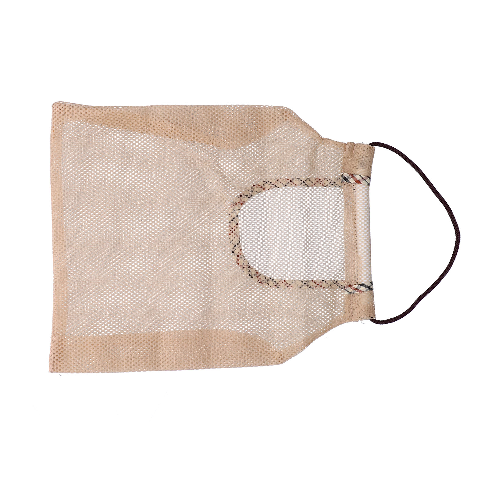 Gewebte Netztasche, Einkaufstasche Aus Baumwollnetz, Wiederverwendbare Obsttasche Aus Netzgewebe, Modische, Tragbare Strandtasche