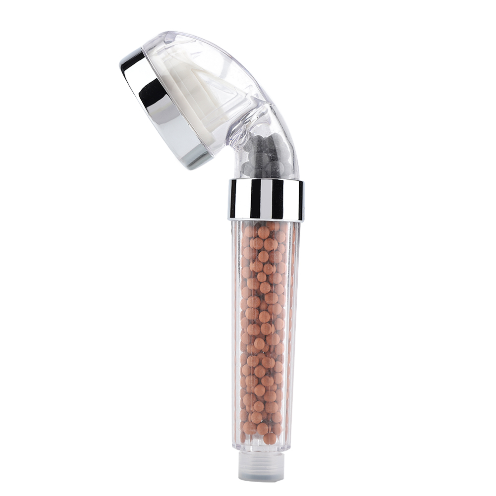 Wasserbetriebener Led-handbrausekopf Mit Anionenpartikeln (3-farbig)
