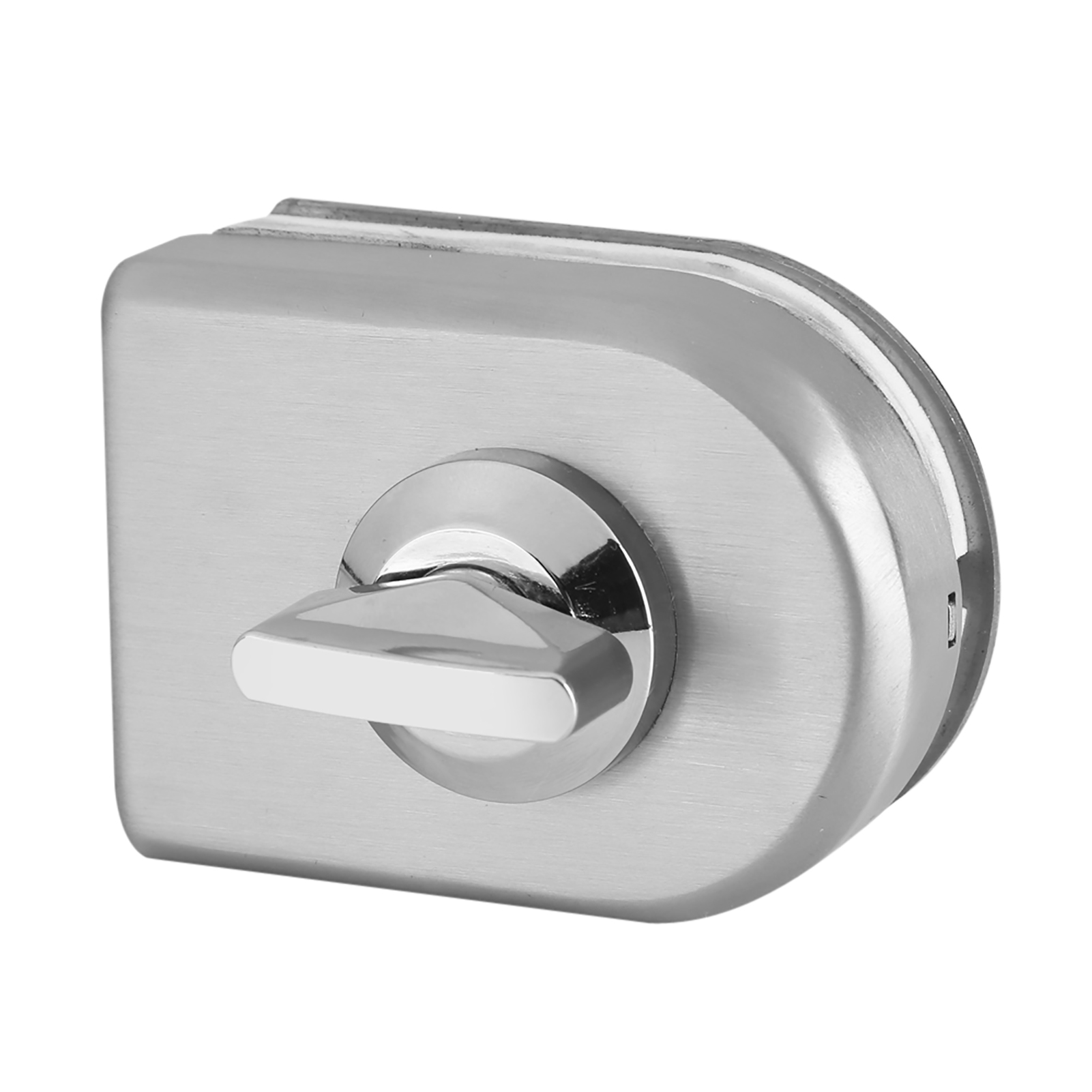 10–12 Mm Edelstahl-glastürschloss Mit Drehknopf Zum Öffnen/schließen, Geeignet Für Zuhause, Hotel Und Badezimmer
