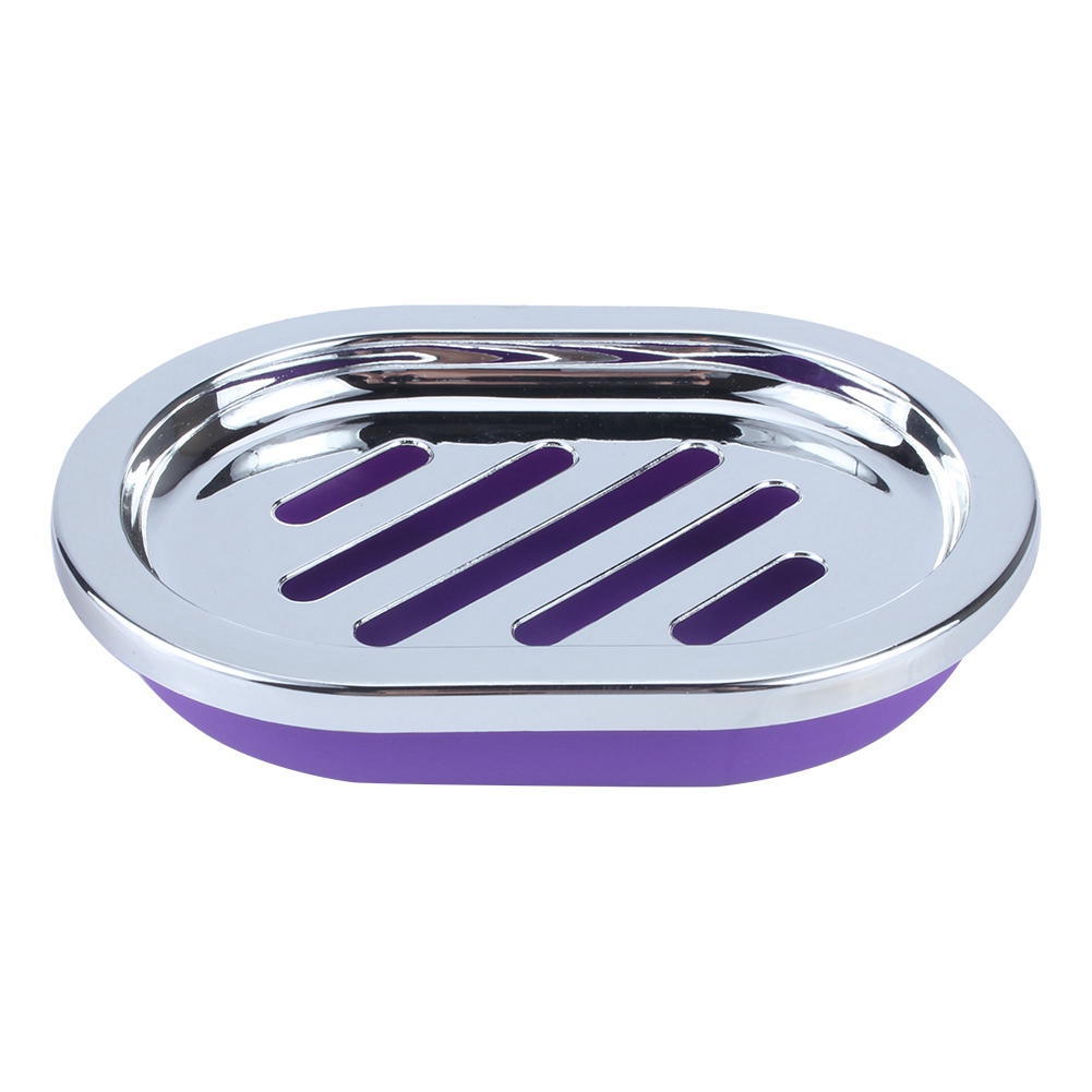 6-teiliges Badezimmer-accessoire-set: Seifenablage, Becher, Zahnbürstenhalter