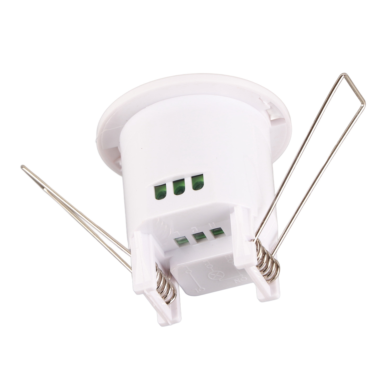 Mini-bewegungsmelder Mit 360°-drehwinkel, Infrarot-sensor, Verstellbar, Für Deckenbeleuchtung, 220 V
