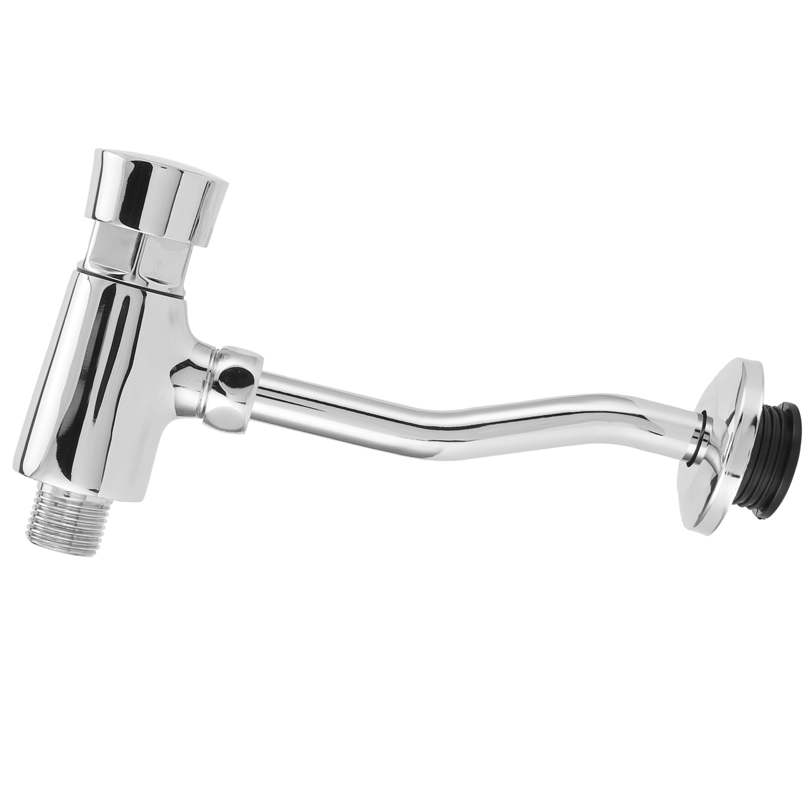 G1/2 Urinal-spülventil-set, Wandmontiert, Mit Handspülknopf Für Badezimmer-wc