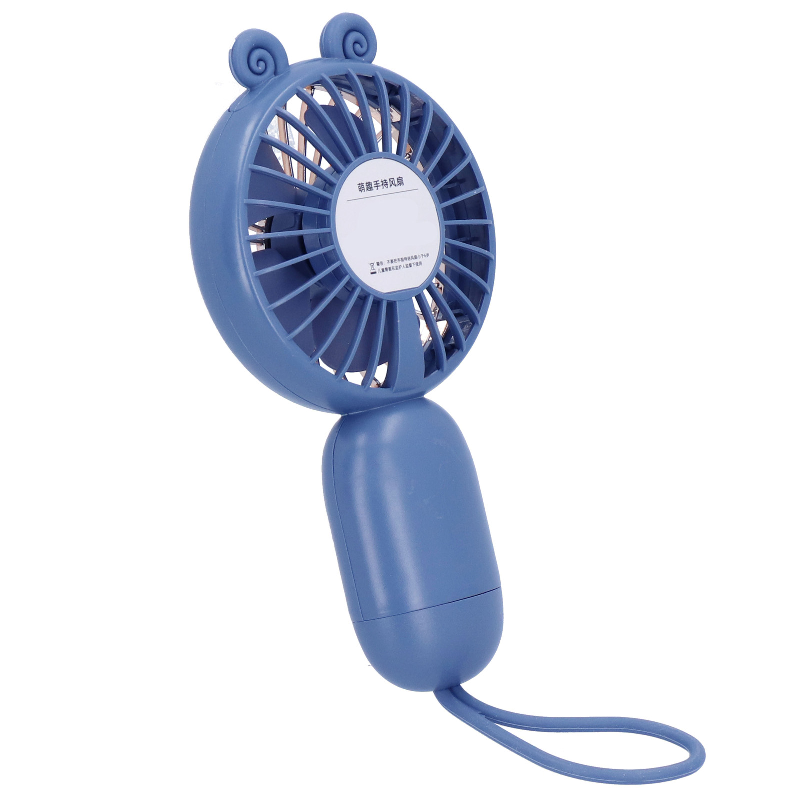 Verstellbarer Mini-ventilator, Tragbar, Usb-kompatibel, Leise, Für Schule, Outdoor, Zuhause Und Büro, Lila-blau