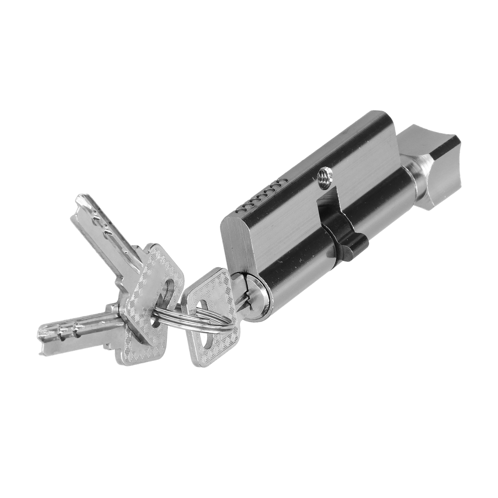 Innentürschließzylinder Aus Aluminium-eisen-legierung Für Türen Mit Einer Stärke Von 3550 Mm