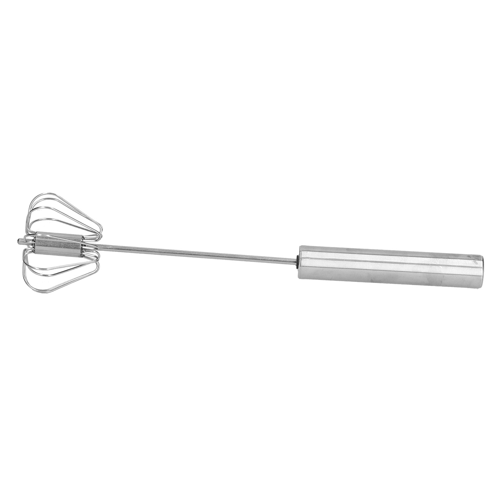 Halbautomatischer Eierquirl Aus Edelstahl, Kleiner Handmixer Für Die Küche (30 Cm)