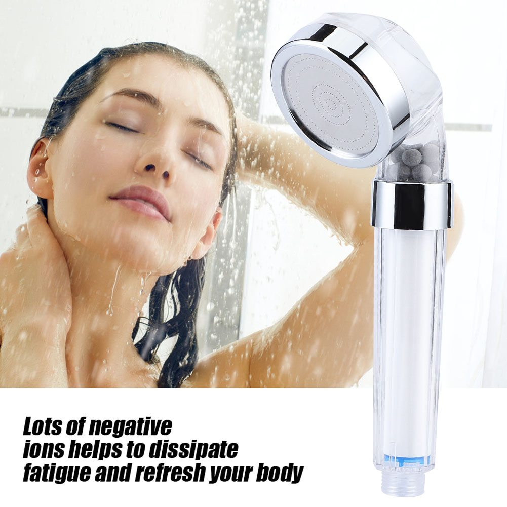 Handbrausekopf Mit Negativionen Und Druckfunktion Für Badezimmerdusche Und Badewannensprinkler (1)