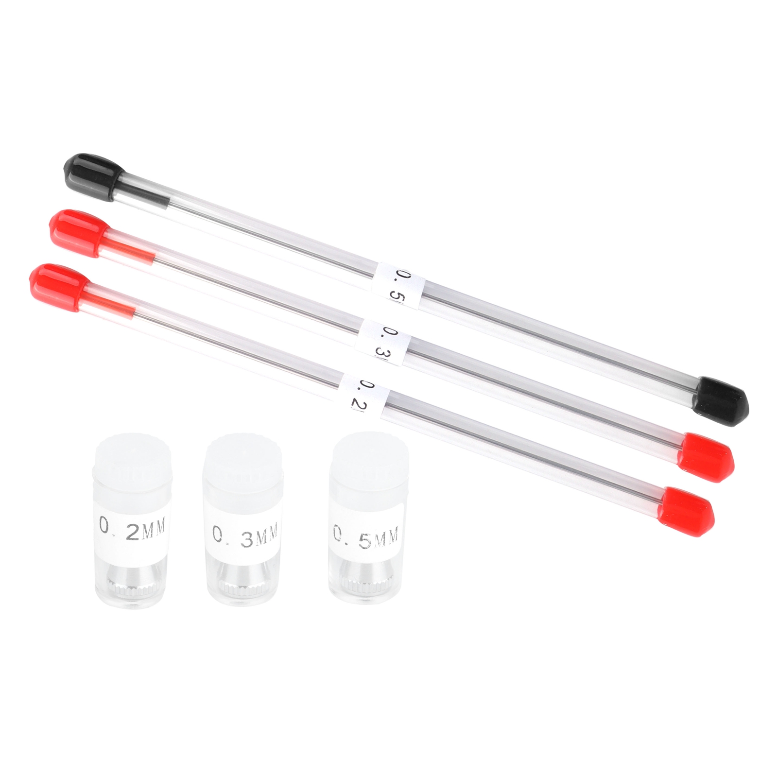 0,2/0,3/0,5 Mm Airbrush-düse, Airbrush-nadel, Düsenkappe, Ersatzteile Für Spritzpistolen