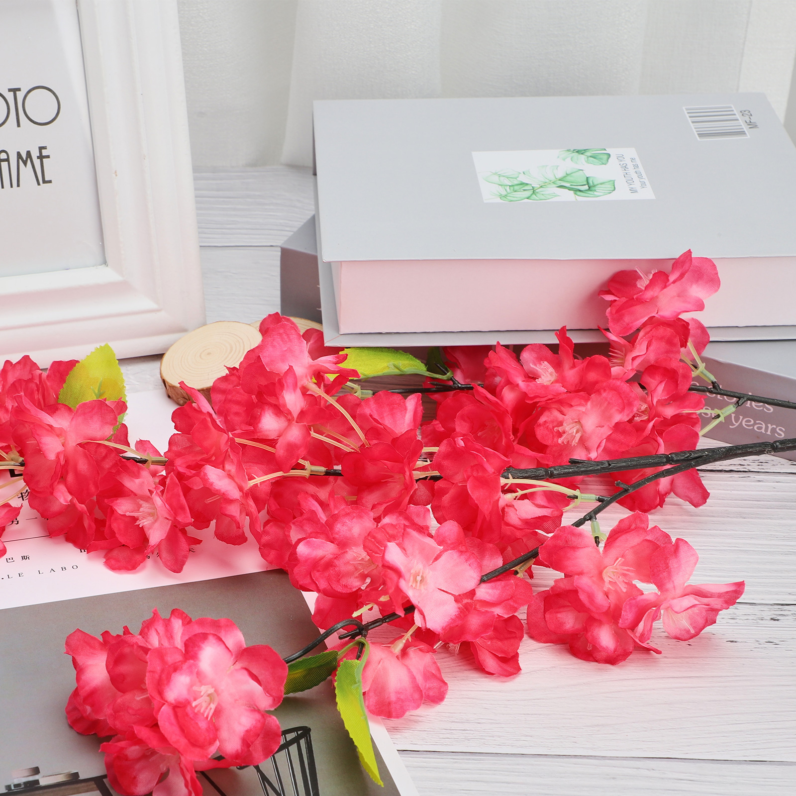Künstlicher Blumenstrauß, Kunstblumenzweig Für Zuhause, Hotel, Büro, Hochzeit, Party, Gartendekoration