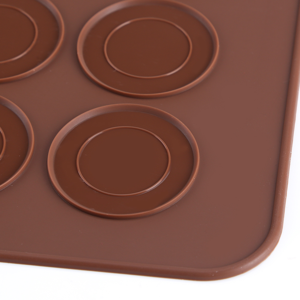 Silikon-backform Mit 48 Mulden – Ideal Für Macarons, Kekse, Gebäck Und Diy-backformen Und Dekorationswerkzeuge