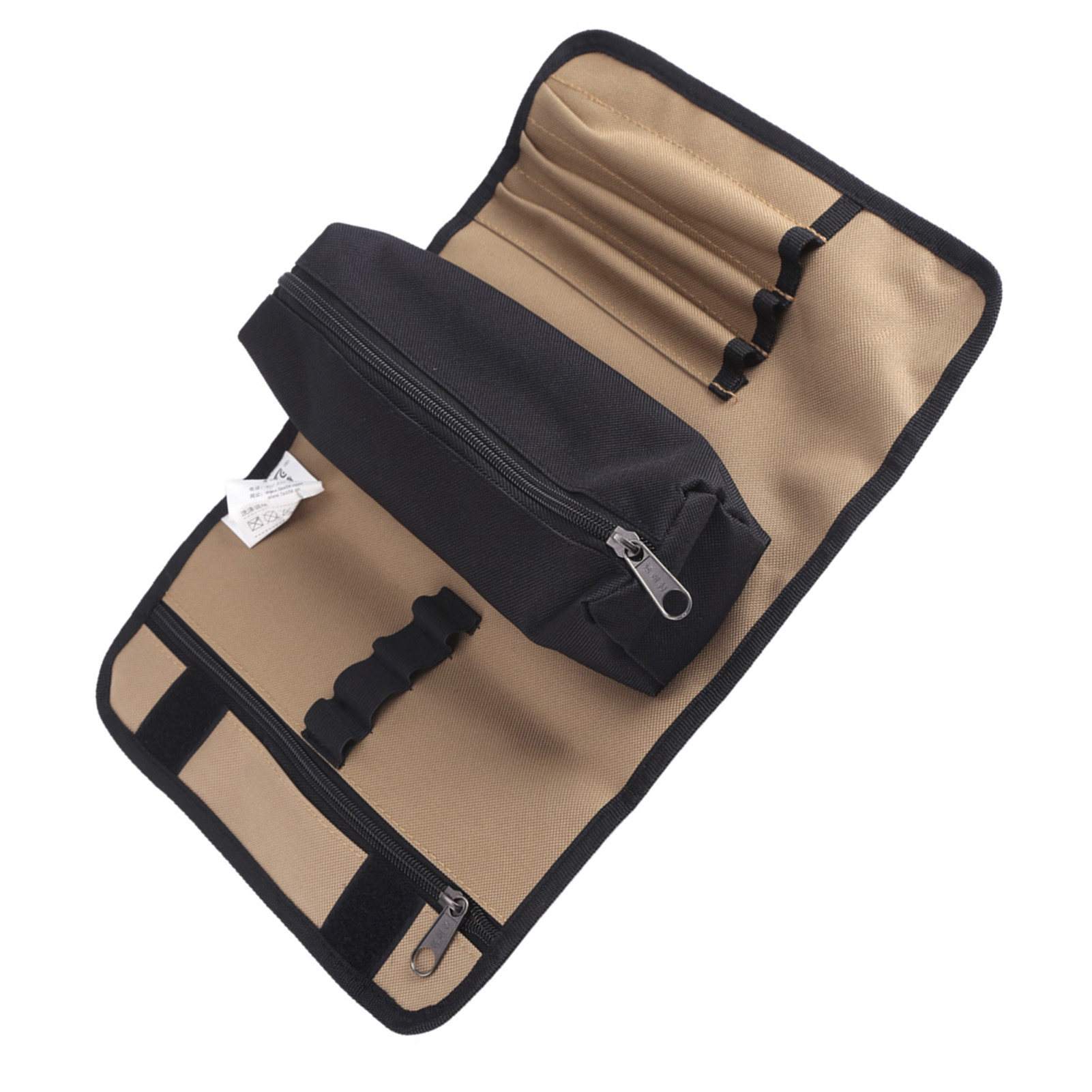 36 X 25 Cm Strapazierfähige, Wasserdichte Werkzeugtasche Aus Canvas Für Elektriker – Aufrollbar Und Bereit Zur Aufbewahrung Von Werkzeugen