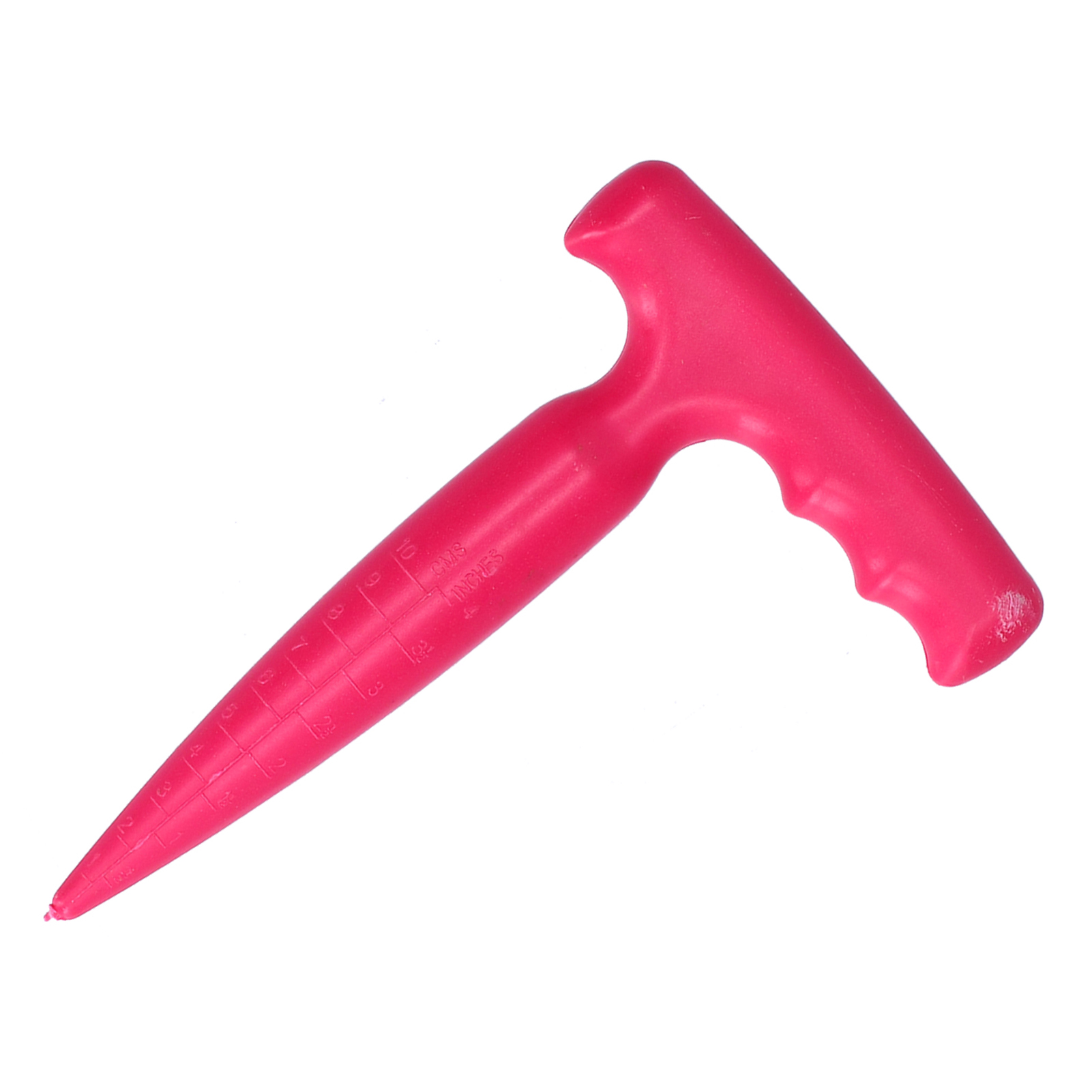 Tragbarer Lochstanzer Aus Kunststoff Für Setzlinge, Zum Umpflanzen Und Pflanzen Von Setzlingen, Gartenbedarf, Rosa